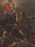 Jacques-Louis David Saint roch (mk02) oil painting on canvas